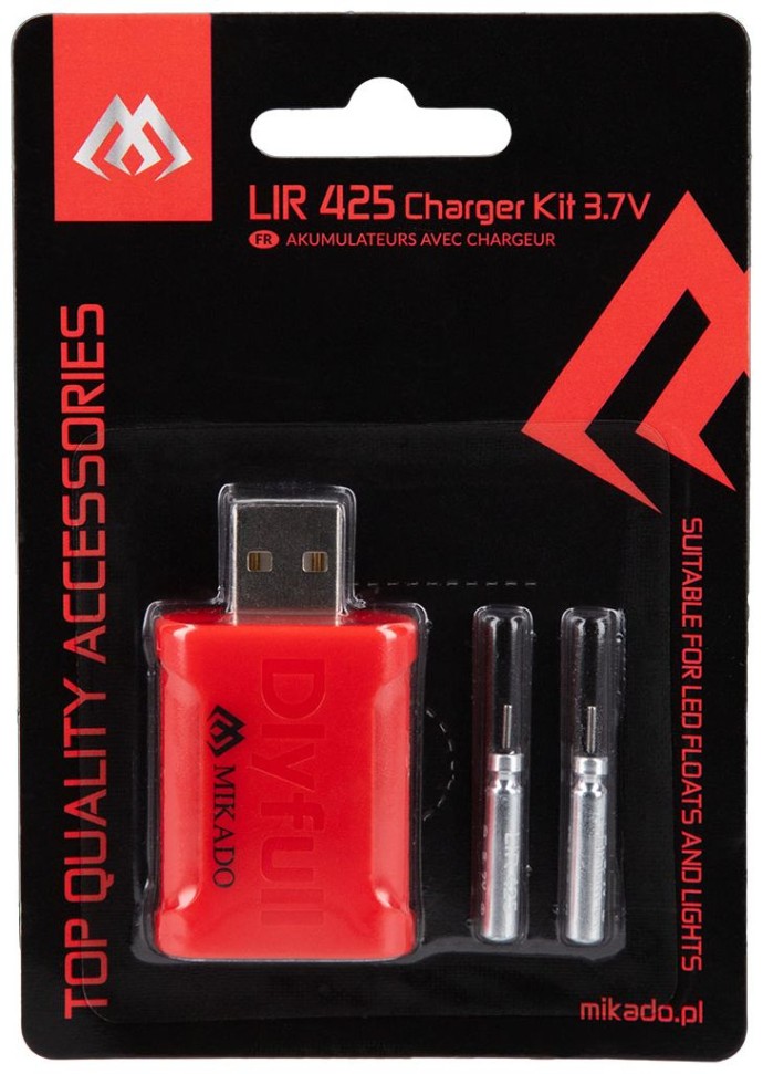 Set Baterija Mikado LIR425 S Punjačem