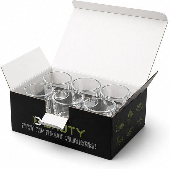Set čaša Delphin Shoty 6u1 6x55ml