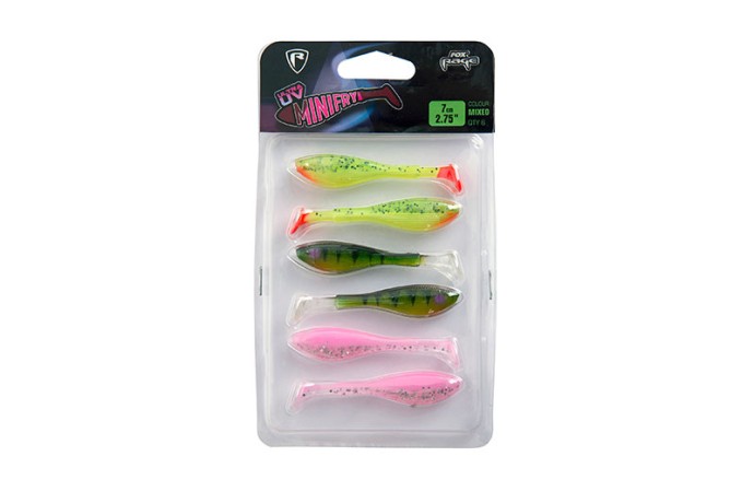 Set gumenih mamaca Rage UV Mini Fry 7cm