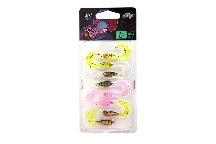 Set Gumovih Mamaca Rage UV Micro Grub 4cm