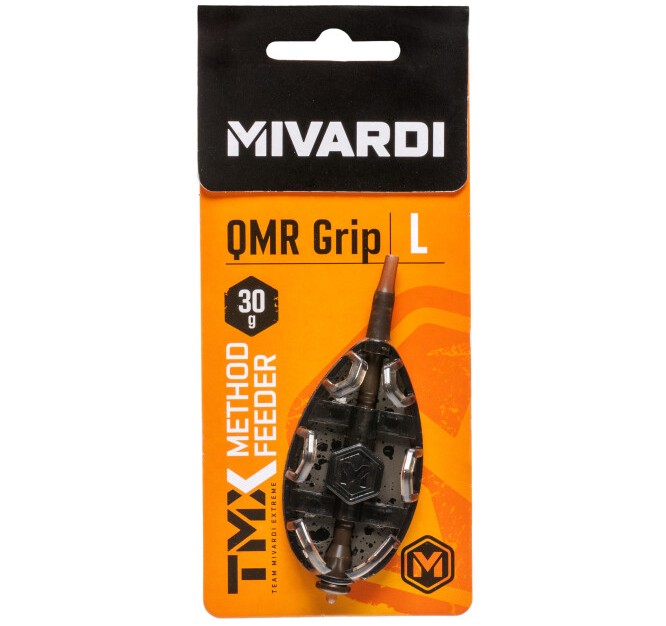 Set Hranilica Mivardi Method Feeder QMR Grip Vel. L (30gr + 40gr + 50gr + Kalup)