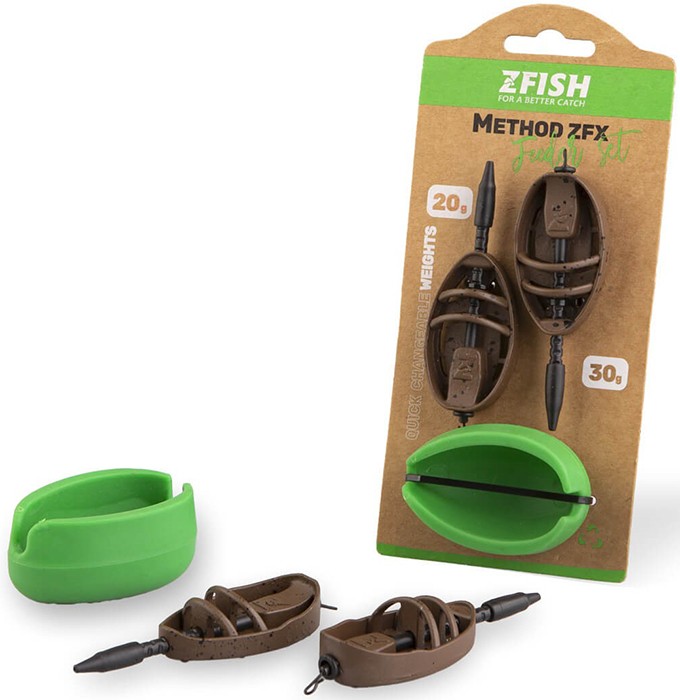 Set hranilica Zfish Method Feeder Set ZFX 2+1
