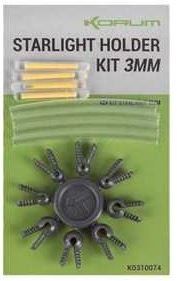 Set kemijskih svjetala i adaptera Korum Starlight Holder Kit 3mm