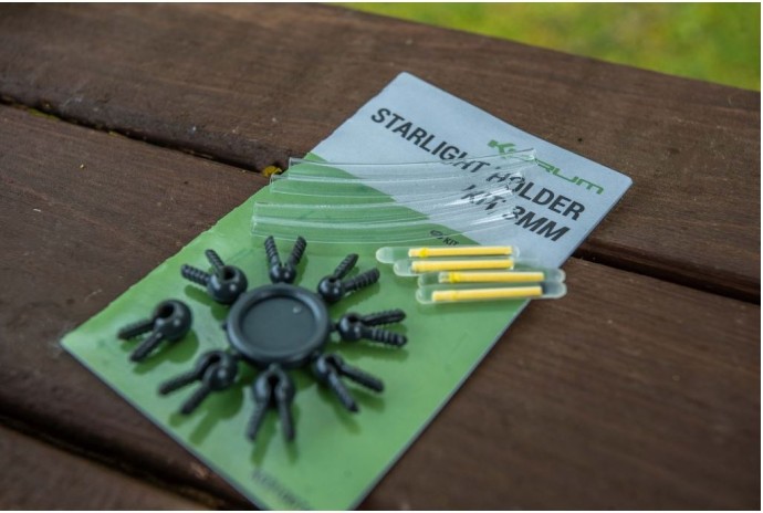 Set kemijskih svjetala i adaptera Korum Starlight Holder Kit 3mm