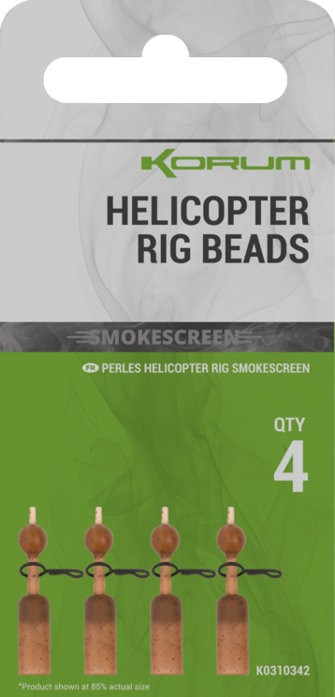 Set Korum Smokescreen Helicopter Rig Beads