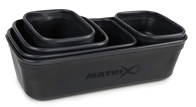 Set kutija za mamce Matrix EVA Bait Tub Set