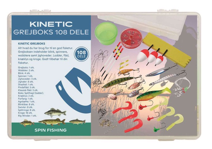 Set Mamaca i Pribora Kinetic Grejboks 108 Dele