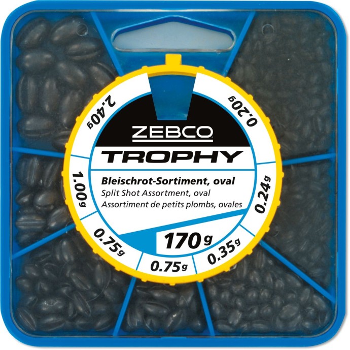 Set Ovalnih Sačmi Zebco 170g