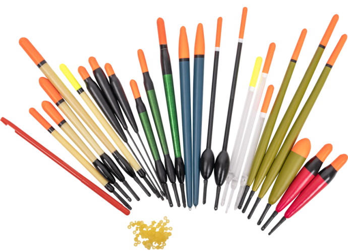 Set Plovaka Zebco Trophy 24pc Float Fishing Set
