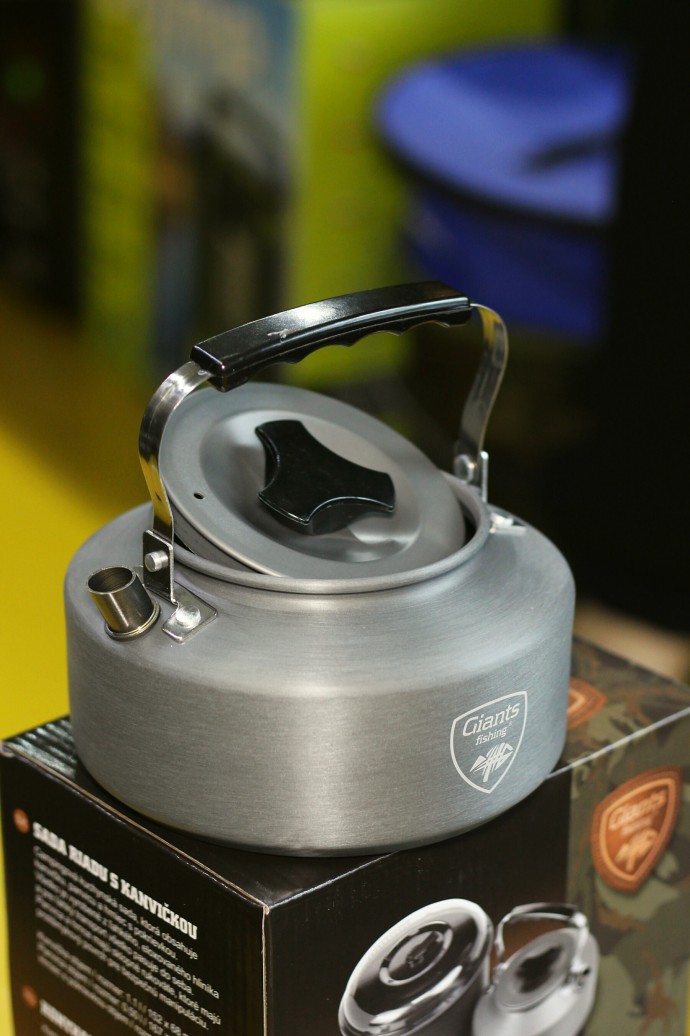 Set posuđa Giants Fishing s kuhalom 3 Piece Pan & Kettle Set