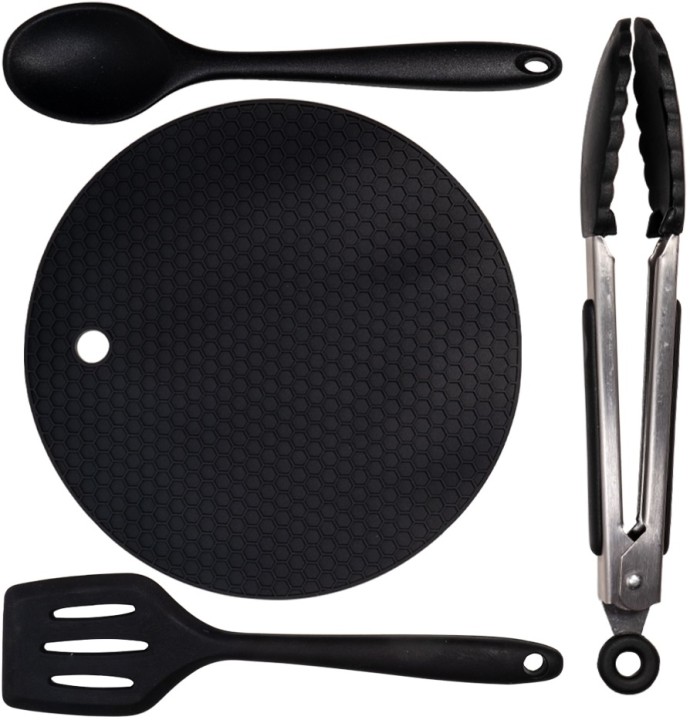 Set posuđa Giants Fishing Silikon s podloškom Eazi Utensil Set