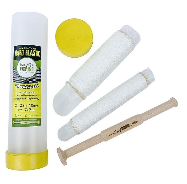 Set PVA Mrežica Easy Fishing Elastic Hard 7+7m