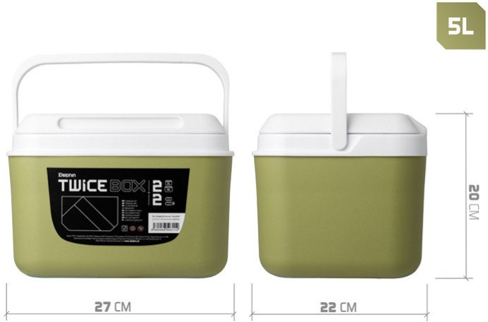 Set rashladnih kutija Delphin TwiceBOX 2u1