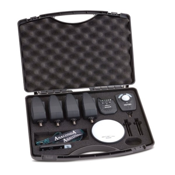 Set Signalizatora Anaconda Nighthawk MGX-7 4+1 + Senzor + Lampa