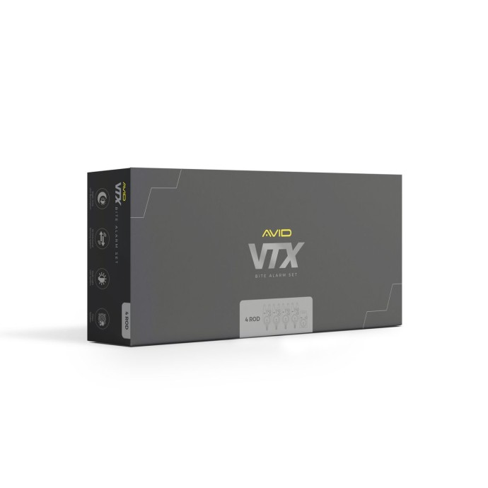 Set signalizatora Avid VTX 4+1 Bite Alarm Set 4+1