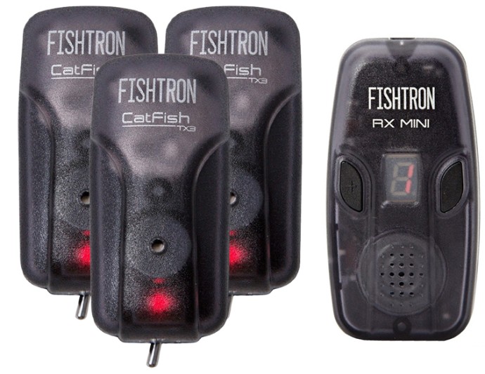 Set Signalizatora Flajzar Catfish TX3 Set 3+1 RX Mini