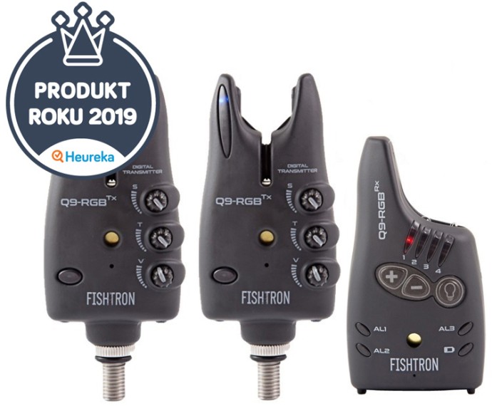 Set Signalizatora Flajzar Fishtron Q9 RGB TX 2+1