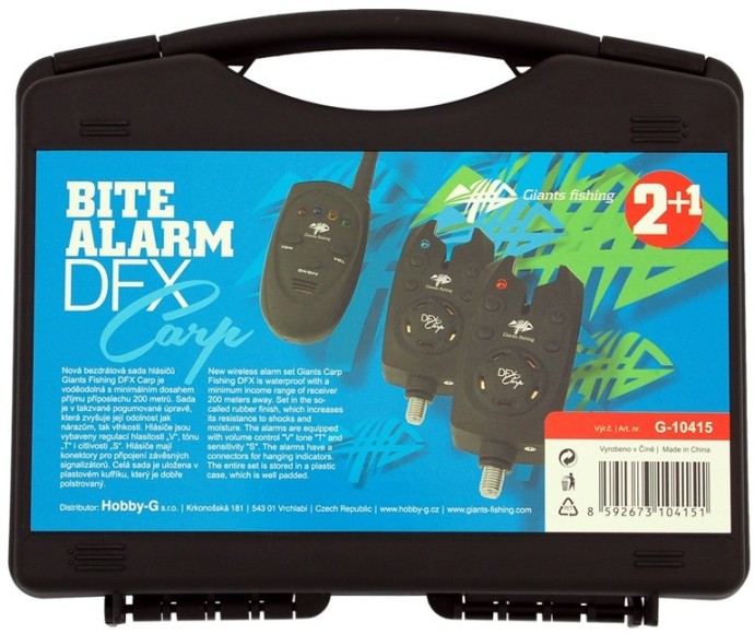 Set Signalizatora Giants Fishing DFX Carp 2+1