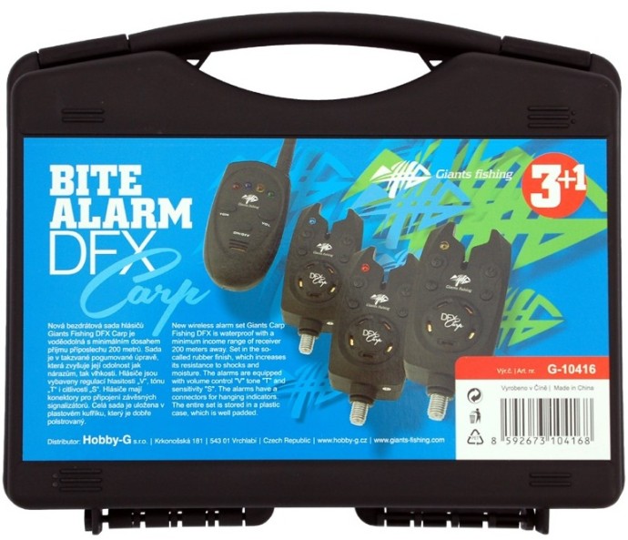 Set Signalizatora Giants Fishing DFX Carp 3+1