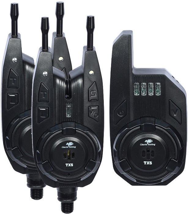 Set signalizatora Giants Fishing Wireless Set TX5 2+1