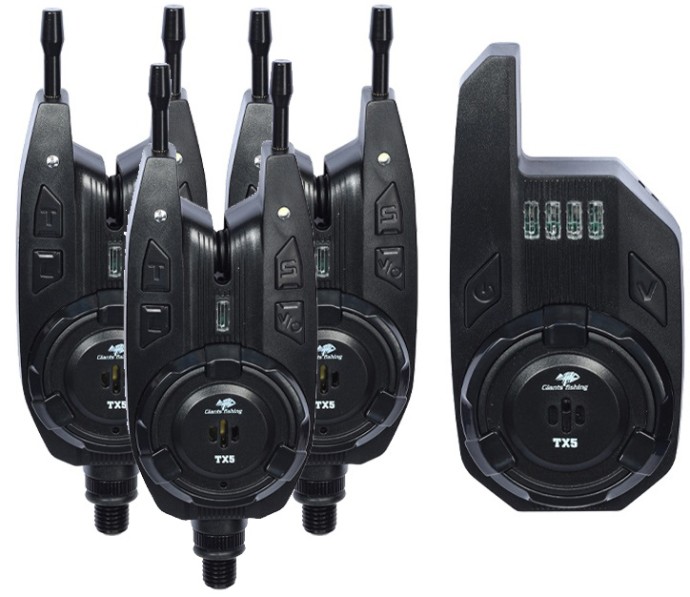 Set Signalizatora Giants Fishing Wireless Set TX5 3+1