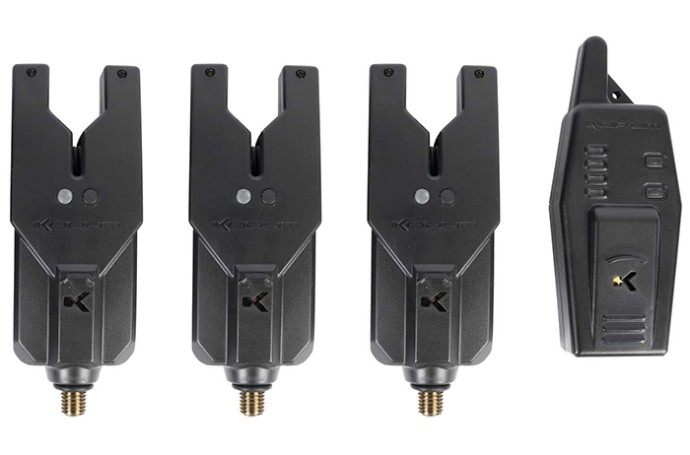 Set signalizatora Korum KRI 3 Rod Remote Alarm Set 3+1