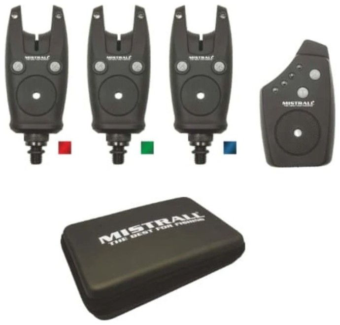 Set Signalizatora Mistrall Slim R1 3+1
