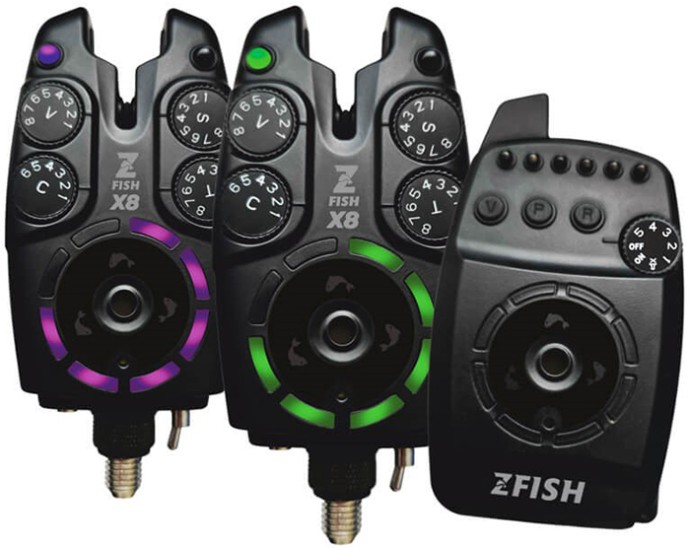 Set signalizatora Zfish Bite Alarm Set ZX8 2+1