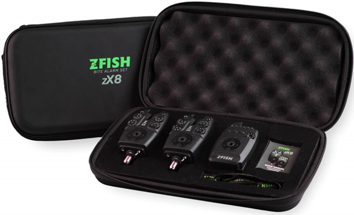 Set signalizatora Zfish Bite Alarm Set ZX8 2+1