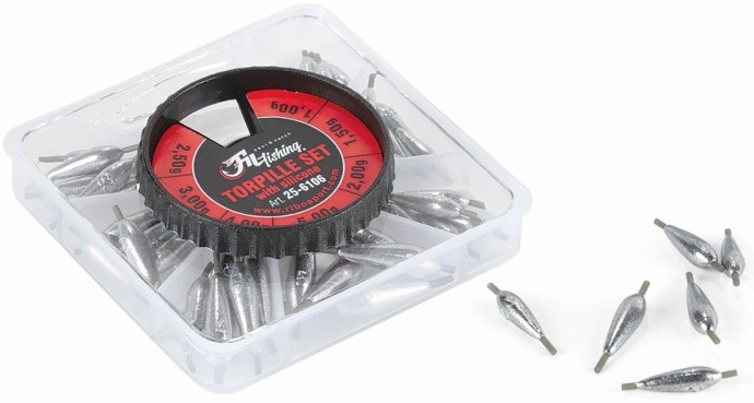 Set Torpil Fil Fishing Torpille Silicone Set 6106