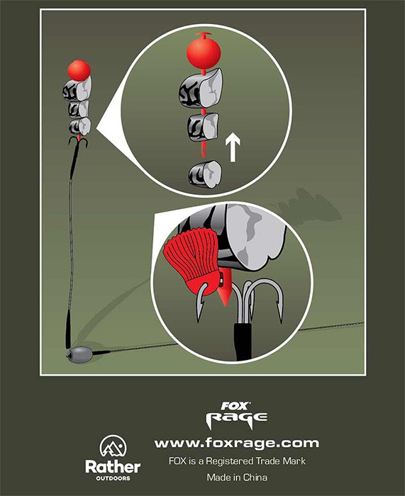 Set za izradu tonućeg mamca Rage Predator Deadbait Kebab Kits