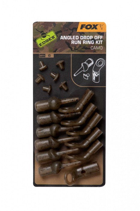 Set za kliznu montažu Fox Edges Camo Angled Drop Off Run Ring Kit