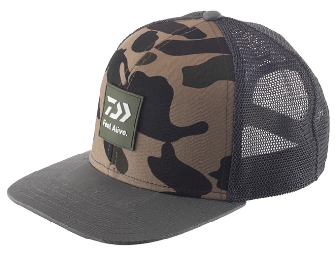 Šilterica Daiwa D-Vec Cap Wild-Camo/Grey