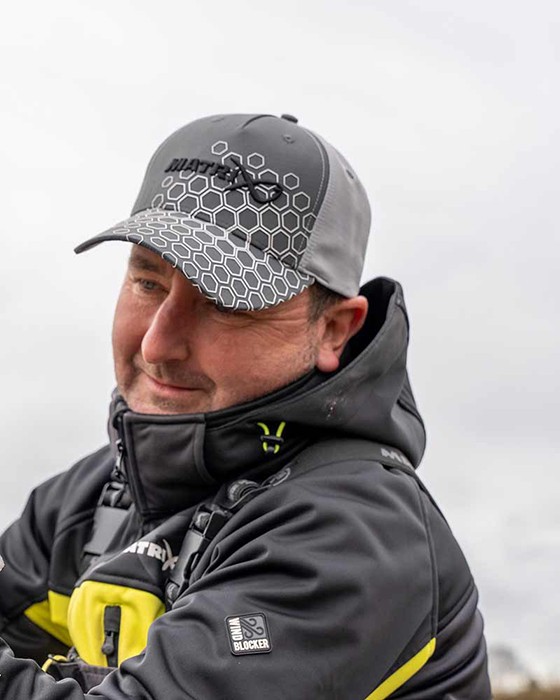 Šilterica Matrix Hex Print Cap Grey