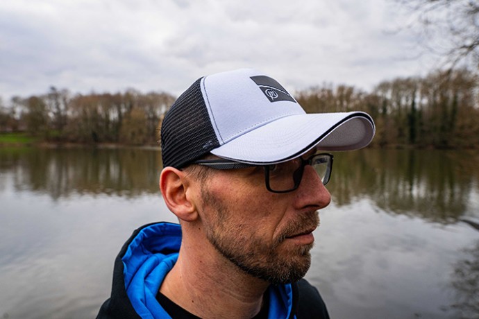 Šilterica Preston White Ventamesh HD Cap