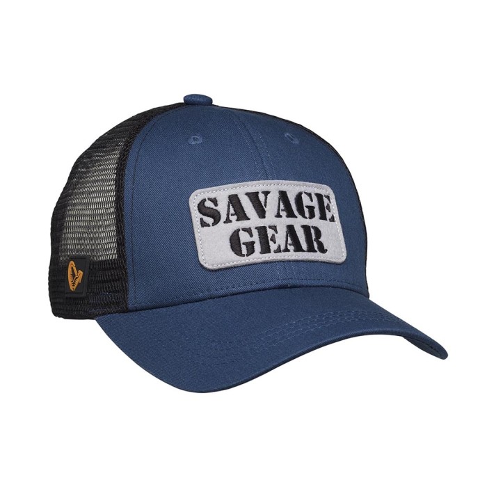 Šilterica Savage Gear Logo Badge Cap Teal Blue