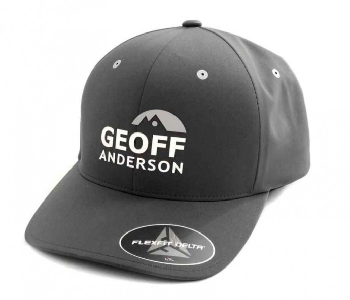 Šiltovka Geoff Anderson Flexit Delta Siva