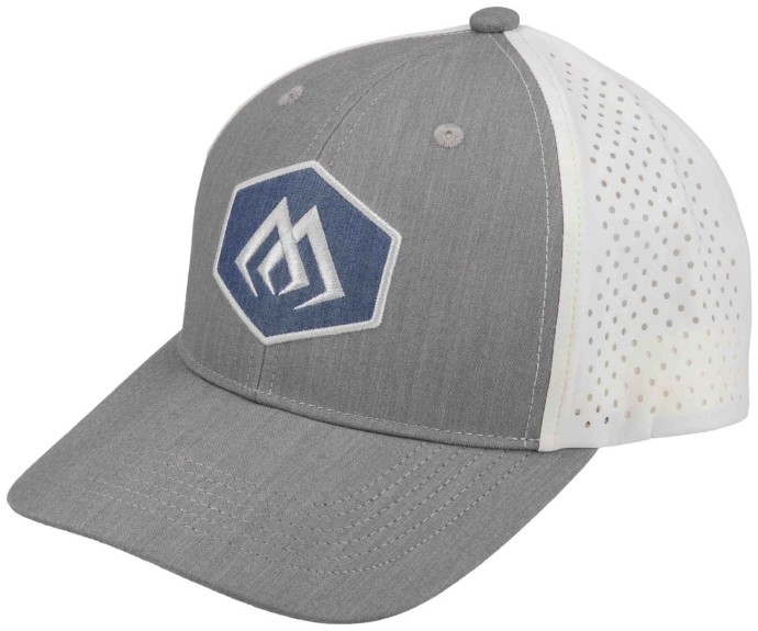 Šiltovka Mikado Šedobílá