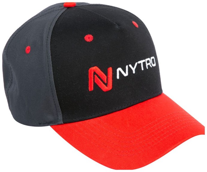 Šiltovka Nytro Black & Marl Grey Classic Cap