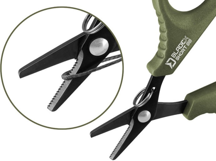 Škare Delphin s narezima BladeX Short SS 9,5cm