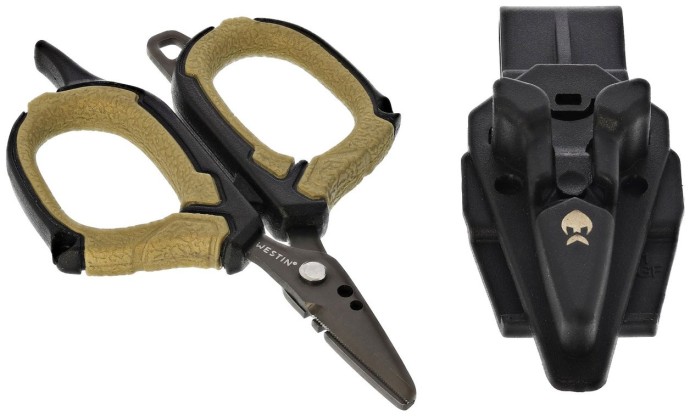 Škare Westin Braid Scissors Incl. Sheath S 8.9cm Black Sand