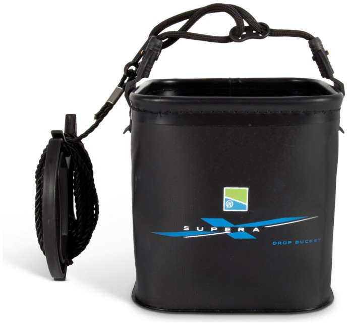 Skládací Vědro Preston Supera X Drop Bucket 16x16x16cm
