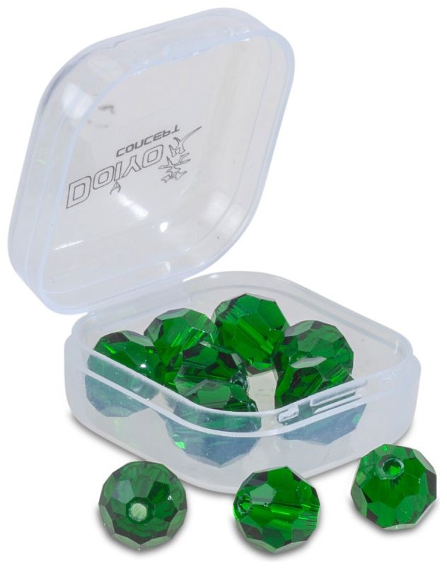 Sklenene Perle Doiyo Green