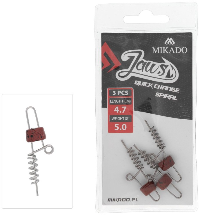 Skrutkovacia Špirála Mikado Jaws Quick Change 4.7cm