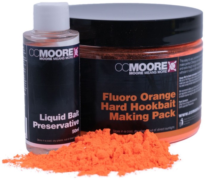 Směs na výrobu Hard Hookbait CCMoore Fluoro Orange 200gr