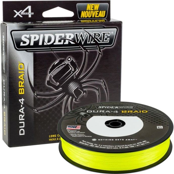 Šnúra Spiderwire Dura4 Yellow 150m Šnúra Spiderwire Dura4 Yellow 150m