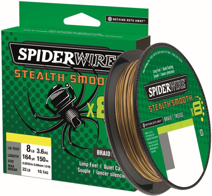 Šnúra Spiderwire Stealth Smooth8 Camo 150m