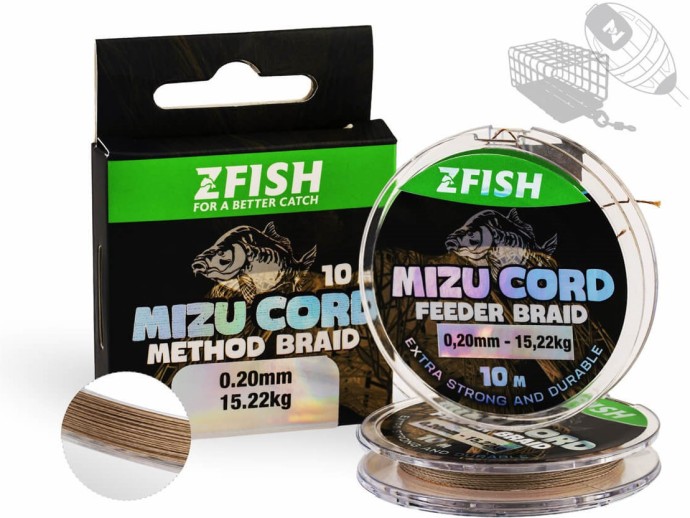 Šnura Zfish MizuCord Method Feeder Braid 10m