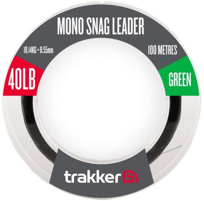 Šok najlon Trakker Mono Snag Leader Green 100m