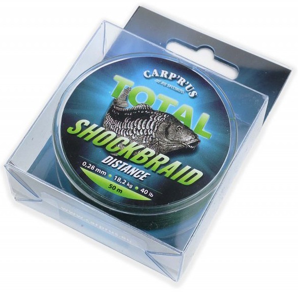 Šok upredenica Carp'R'Us Total Shock Braid Distance 50m
